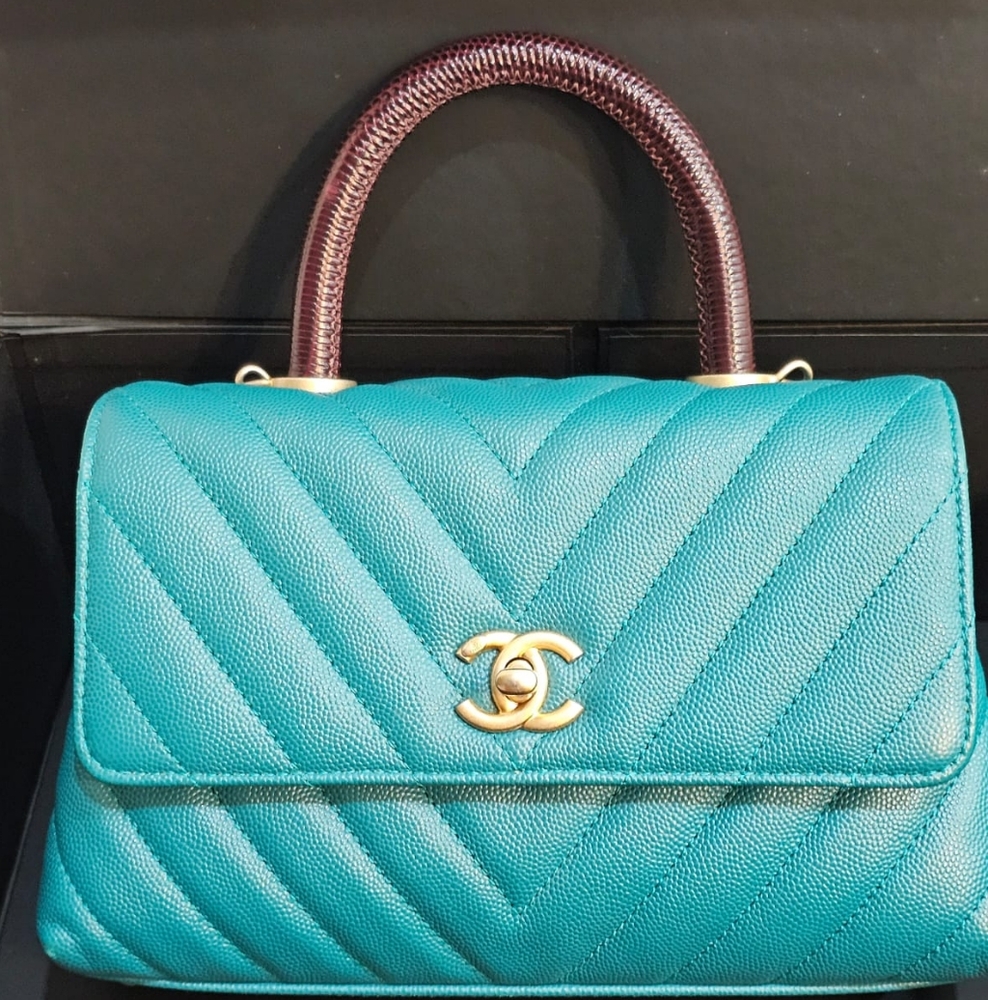 CHA GREEN COCO HANDLE SMALL YR2019